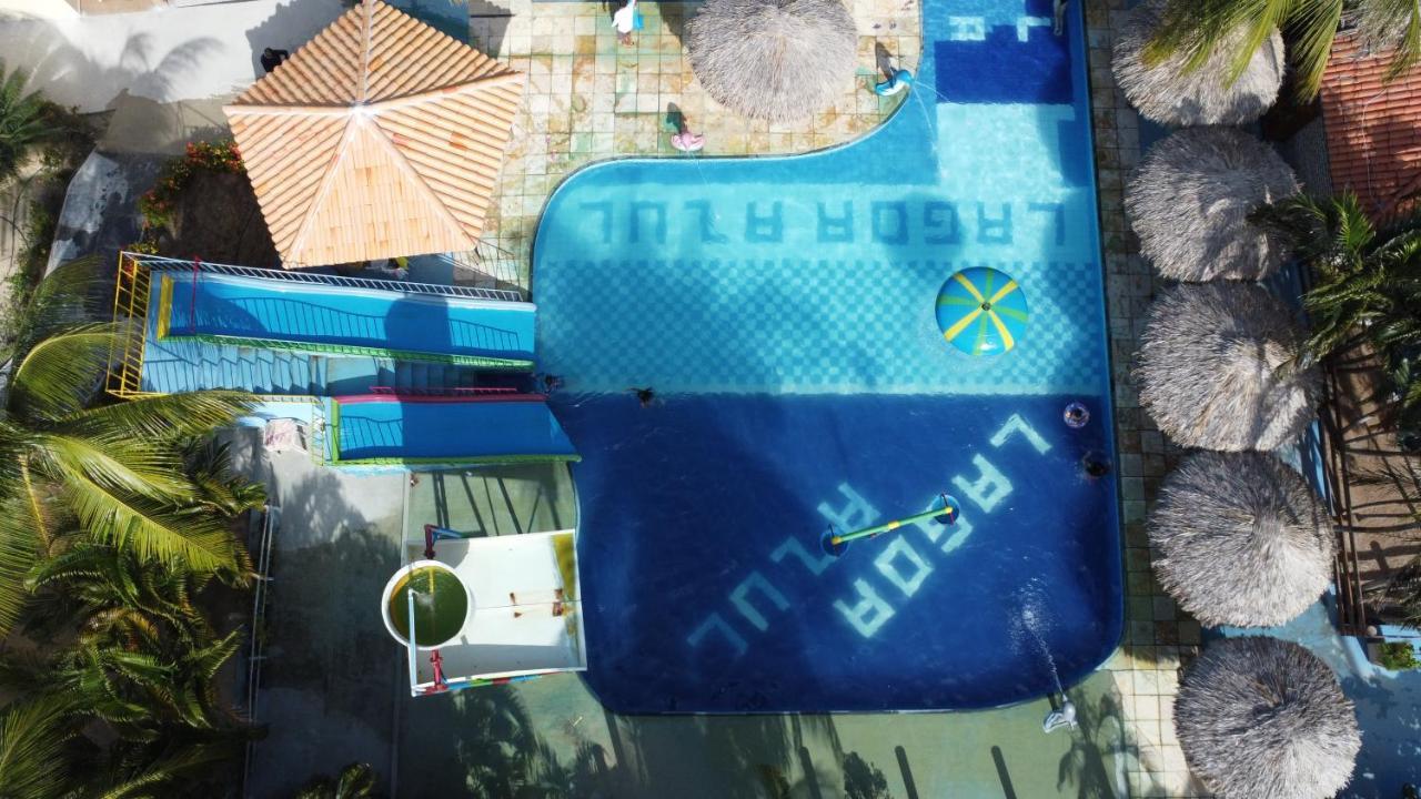 Pousada E Restaurante Lagoa Azul ジジョーカ・デ・ジェリコアコアラ エクステリア 写真
